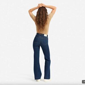 Everlane Modern Flare Jean, Dark Blue
